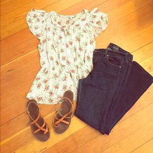 Romantic Floral Blouse